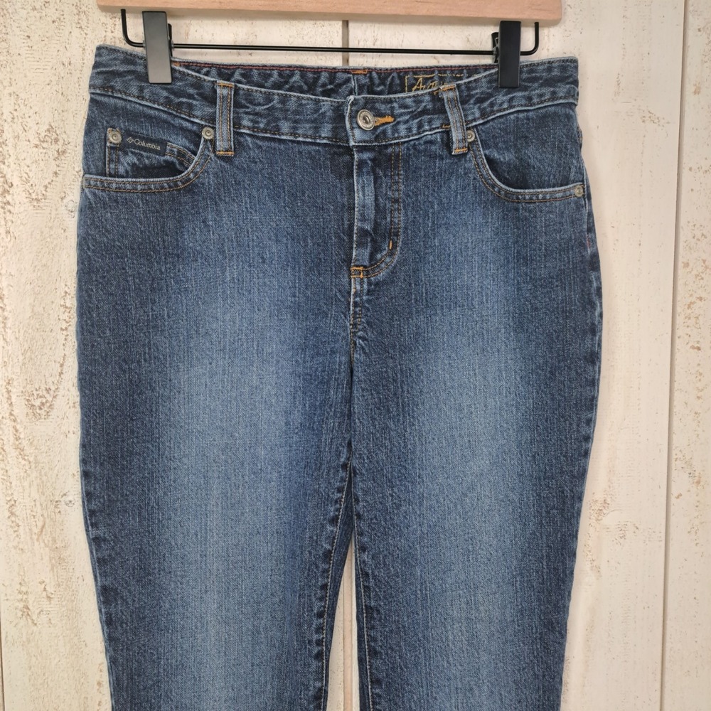 Minimalist Gorp Lite Columbia Jeans Womens 4 Med/Dark Wash Lean Boot Cut Classic